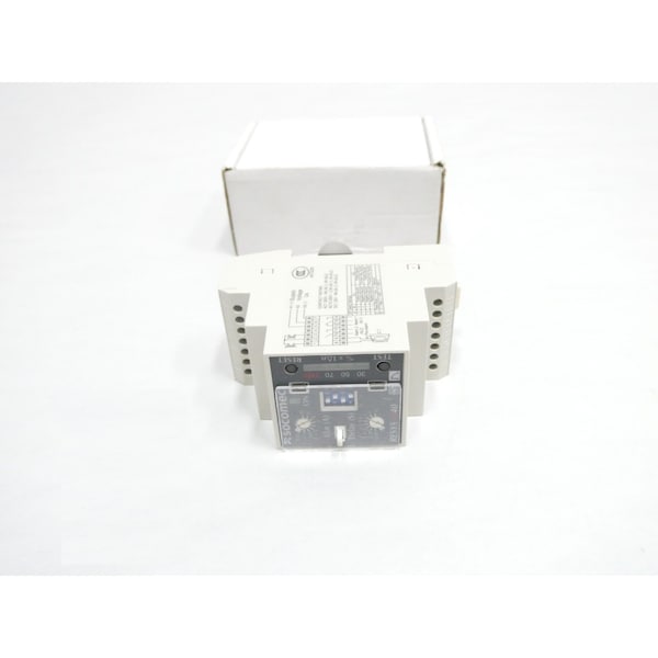 Socomec EARTH LEAKAGE 0.03-30A AMP 0-10SEC 12-125V-DC TIME DELAY RELAY 4941 3602 - main